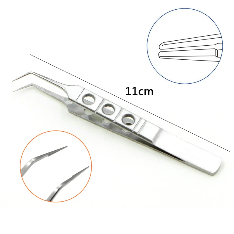 Double eyelid tweezers buried thread surgical tools ophthalmic fat extraction tweezers