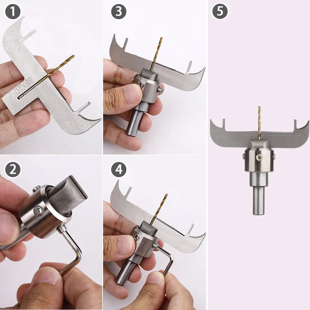 Imagem -06 - Bracelet Ring Milling Cutter Blades Broca Cnc Machine Bit Madeira Trabalhando Moldagem Acessórios Broca de Contas de Madeira Ferramenta Puncher