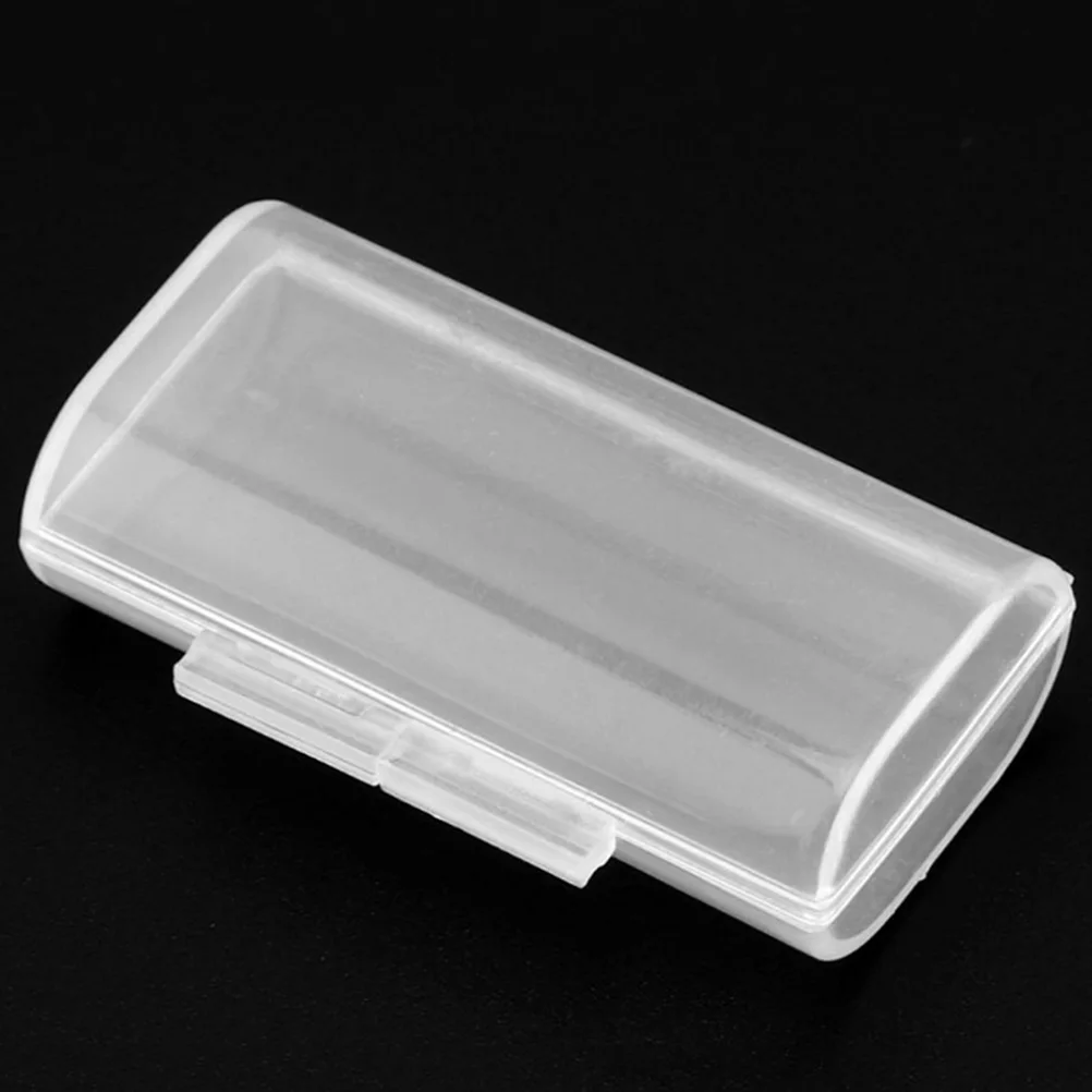 Aaa Storage Box Clear Plastic Case Holder Lightweight Compact For Travel Safe Protection Guard