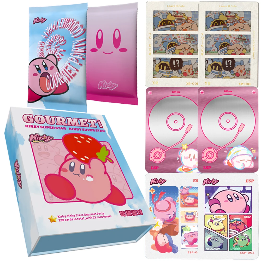

Japanese Action Game Collection Card Cute Pink Cartoon Star High-quality Creative Character Enamel Card Doujin Toys and Hobbies