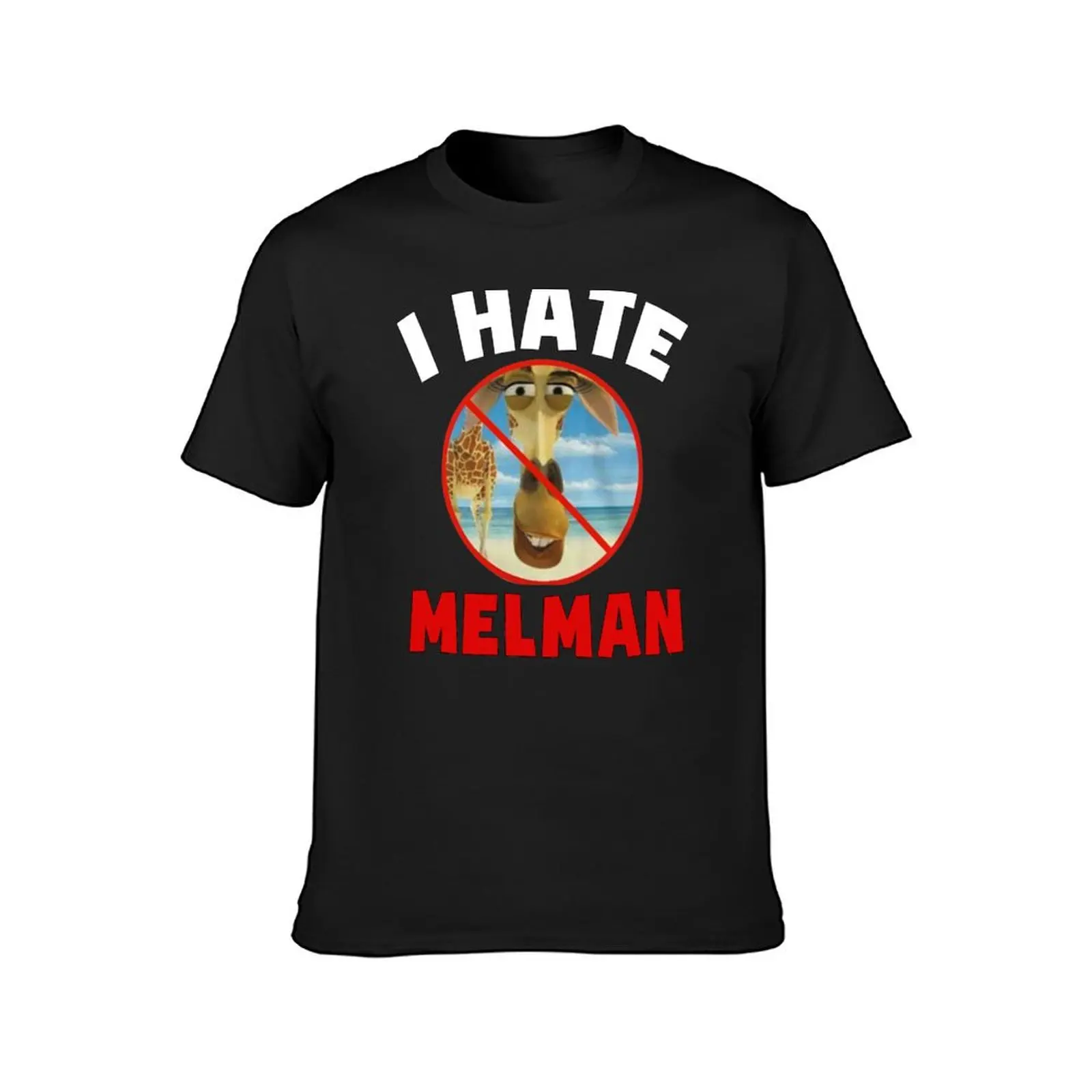 I Hate Melman T-Shirt tops graphics korean fashion sweat men clothing image 2
