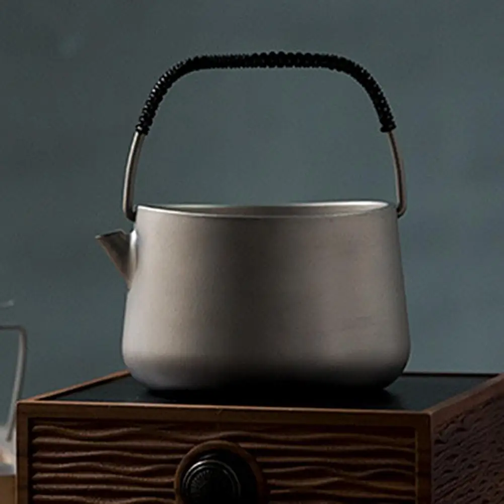

Make Tea Silver Color Ultra-Light Outdoor Water Kettle for Daily Use