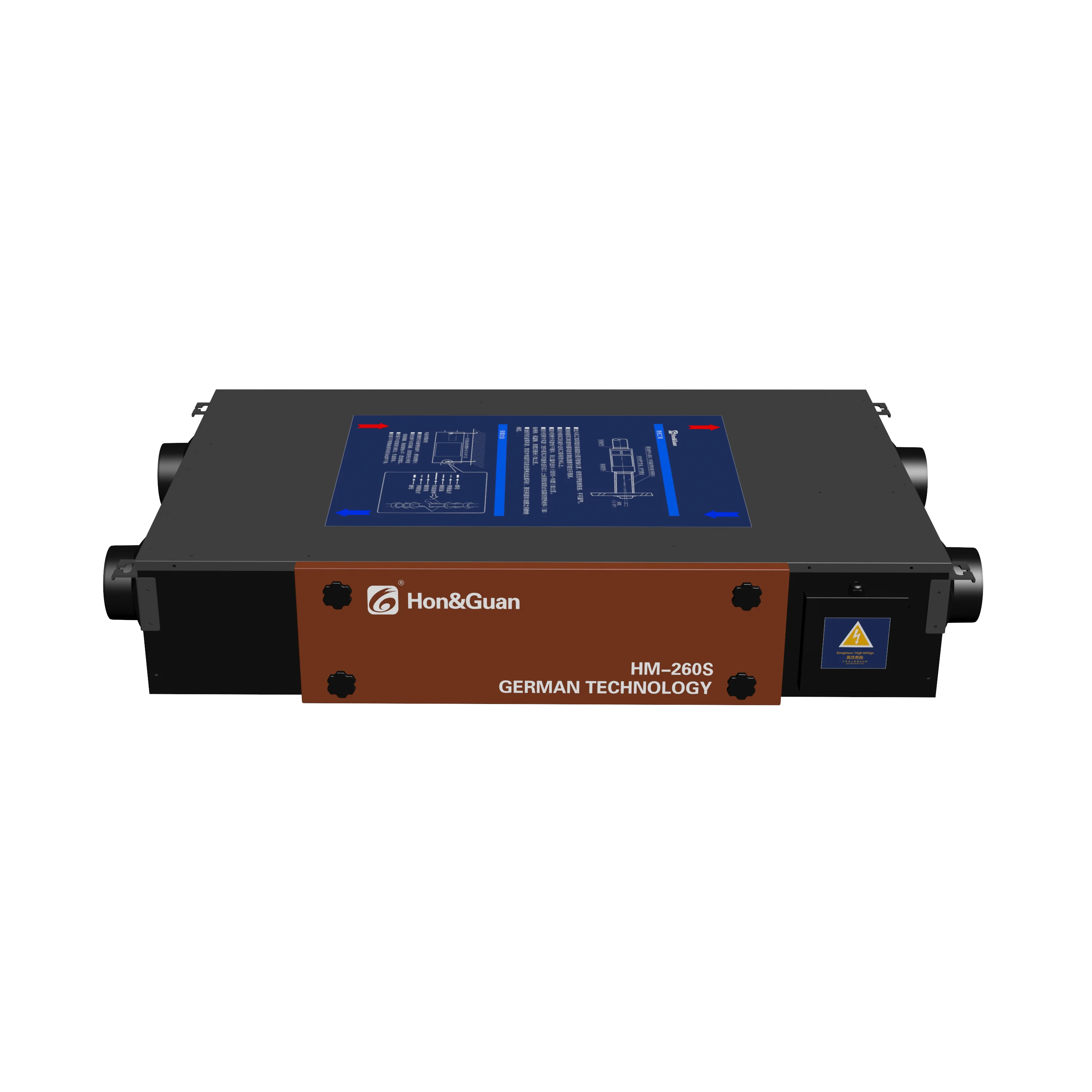 Smart Fresh air Heat Recovery Ventilation System Ceiling Fresh air Purifierc Wall Mounted Ventilation