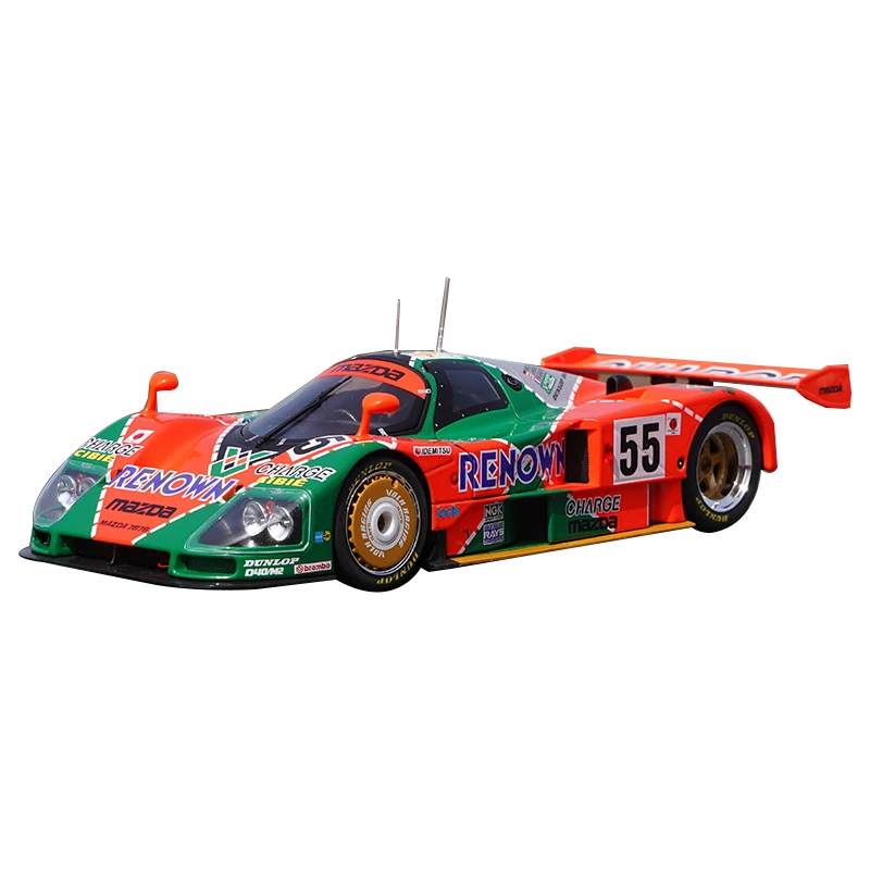 1/18 IXO 787B 55# 1991 24h Model Alloy Car Kids Toys For Boys Children Toys