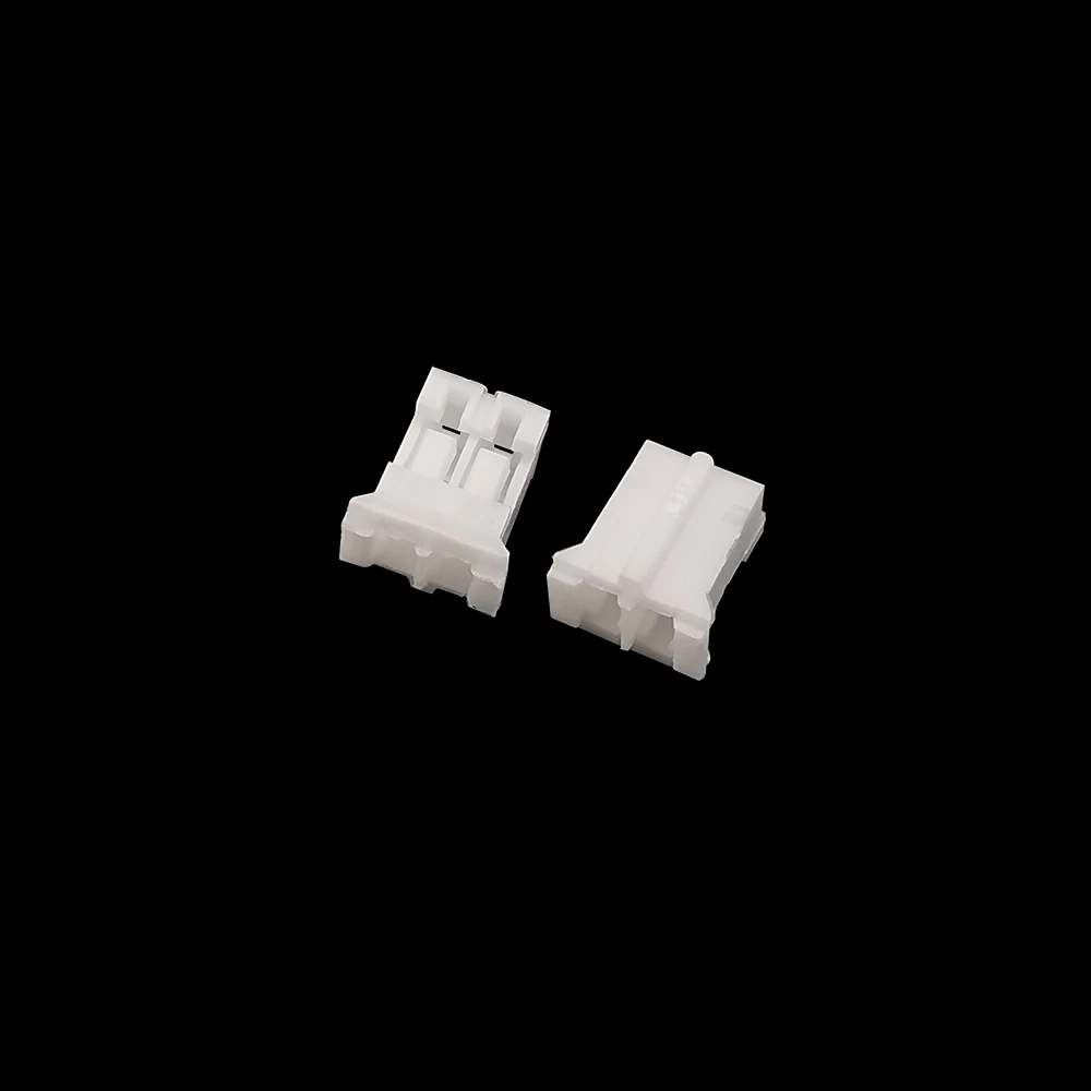 50Pcs JST PH 2.0mm Pitch 2 Pin Female Jack Socket Plastic Housing Shell Terminals Header Cable Wire Connector PH 2P Adapter