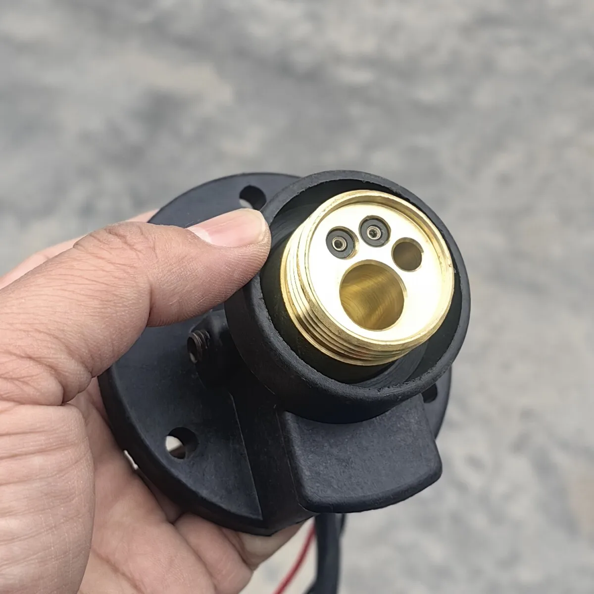 Euro Torch Copper Socket & Plastic Outer Cover – Replacement Parts for CO2 MIG/MAG Welding Machine