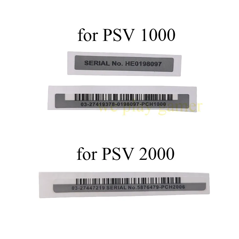 1/5/10/20/50/100PCS New Back Shell Lables Stickers Replacement for