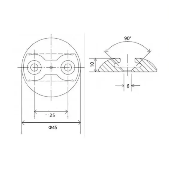 Stainless Steel L Track Fitting Anchor=Point Single Stud=Design For Secure Cargo Tie Down Hardware In Vans=Utility Vehicles=stor