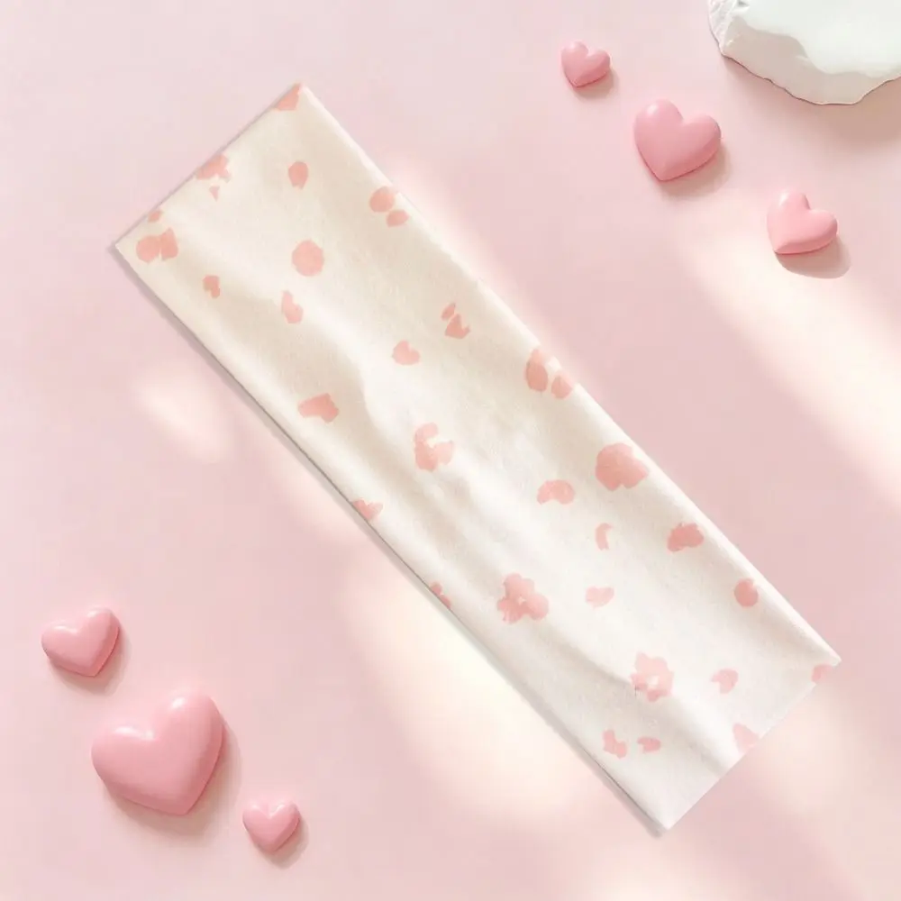 New Large Button Button Hairband Vintage Style Sweet Style Polka Dot Headband Colorful Y2K Retro Headband