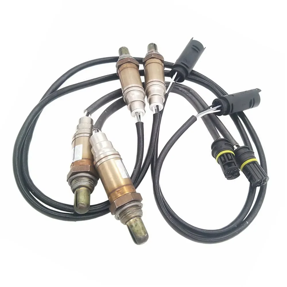 4X Front Rear 0258003477 11781433940 O2 Oxygen Sensor For BMW E46 E39 320i 323i 325i 325xi 328Ci 328i 330i 525i 528i X3 X5 Z3 Z4