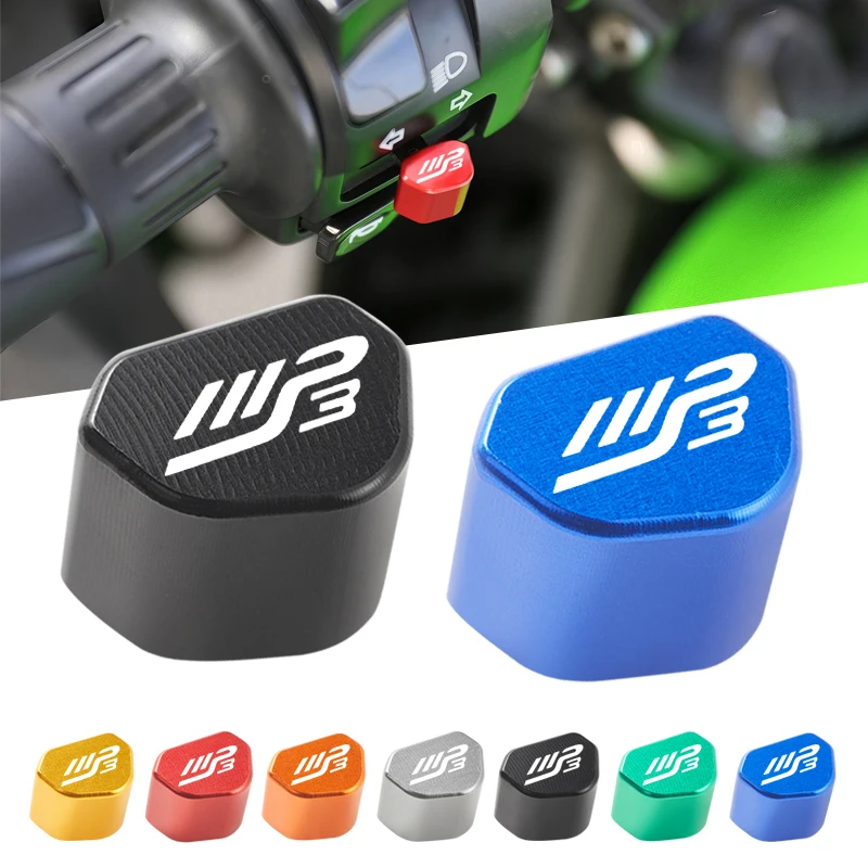 

For Piaggio MP3 250 300 500 HPE Sport Scooter Accessories CNC Aluminum Motorcycle Button Turn Signal Switch Key Cap