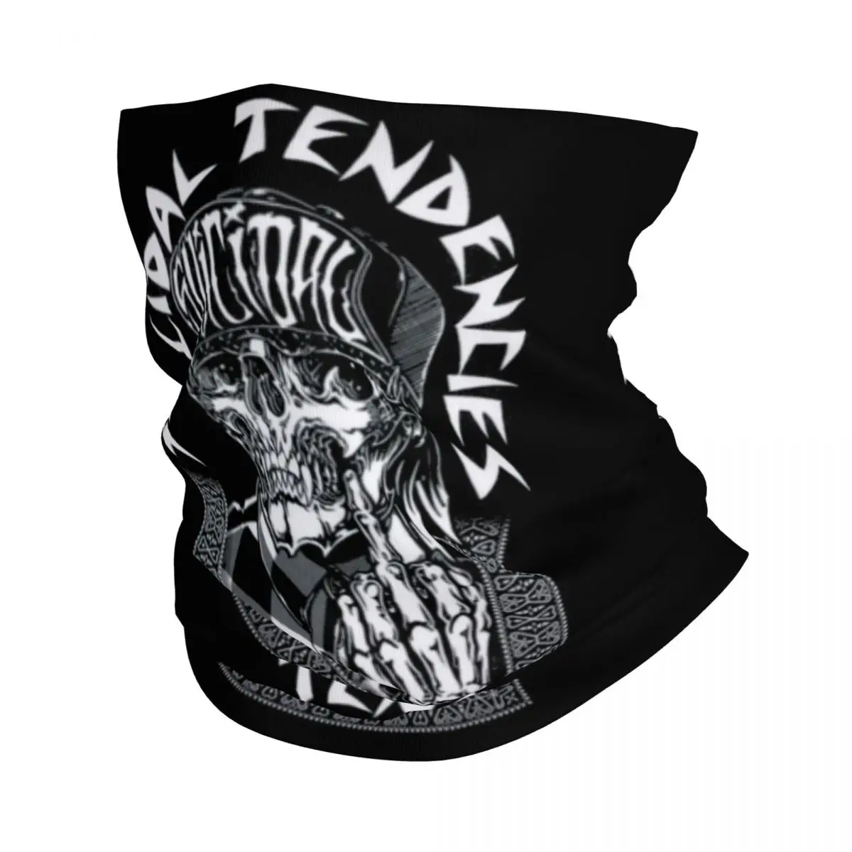 Suicidals Trend Heavy Metal Rock Band Neck Gaiter Women Men Windproof Winter Bandana Scarf for Cycling