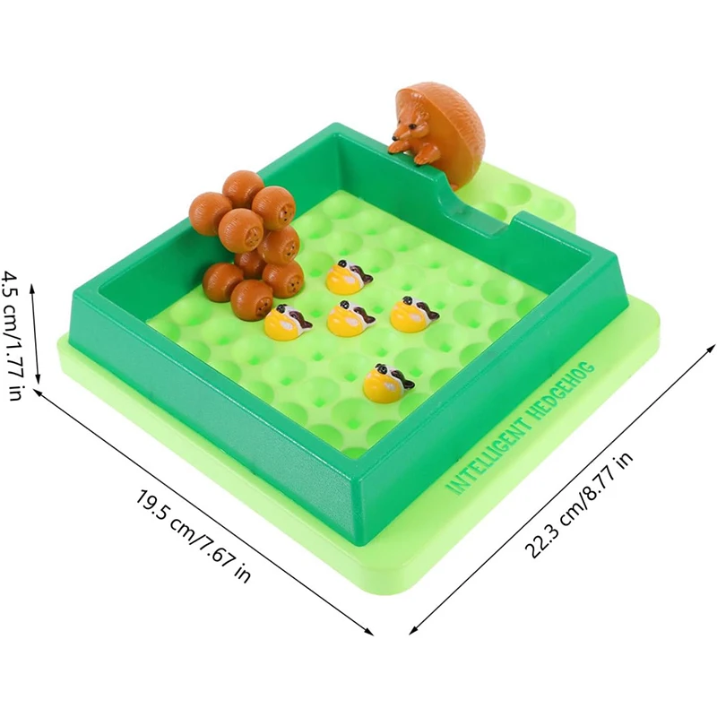 Hedgehog Board Games With Solution Skill-Building Puzzle Logic Game Toy Children Labyrinth Maze Game Toy Table Game Toy for Kids