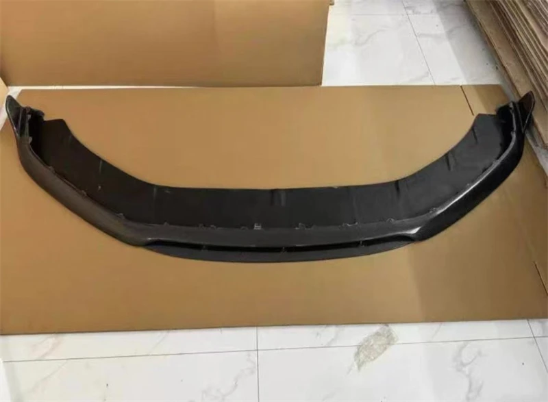 Untuk Porsche Panamera Turbo 2017 2018 2019 2020 2021 2022 2023 ReaI Kit Spoiler Bibir Bumper Depan Serat Karbon