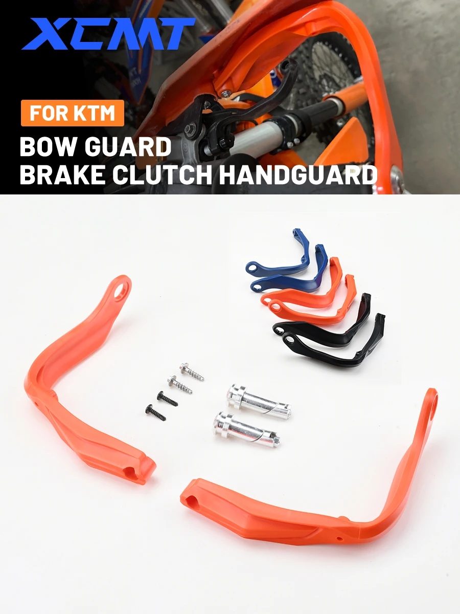 AliExpress XCMT For KTM Bow Guard Handguard Protector - Fit 125-500 SX SXF XC XCF XCW EXC EXCF 2017-2025 Dirt Bike Brake Clutch Guard