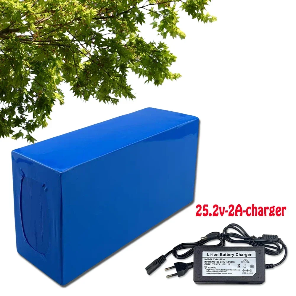 18650 battery built-in BMS 25.2V 34000mAH  lithium battery pack 6s10p 24V audio light, booth solar outdoor power supply,