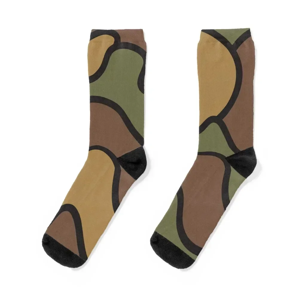 

WW1German Camouflage Socks christmas stocking golf floor Antiskid soccer Women's Socks Men's