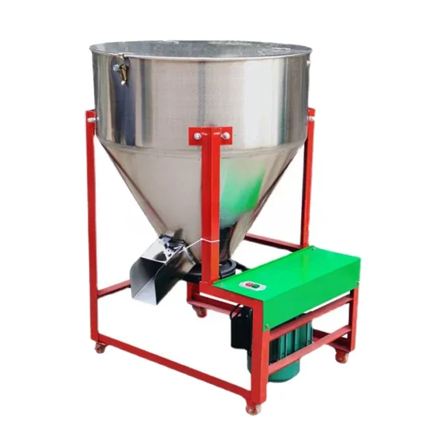 Poultry Feeding Mixer Processing Machine Animal Feeding Mixer New Generation Fully Automatic Grinder