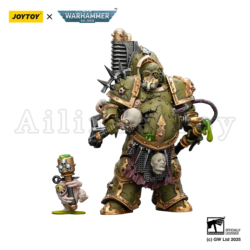 [Pre-Order]JOYTOY 1/18 Action Figure 40K Death Guard Foul Blightspawn Lord of Virulence Anime Model Toy Gift