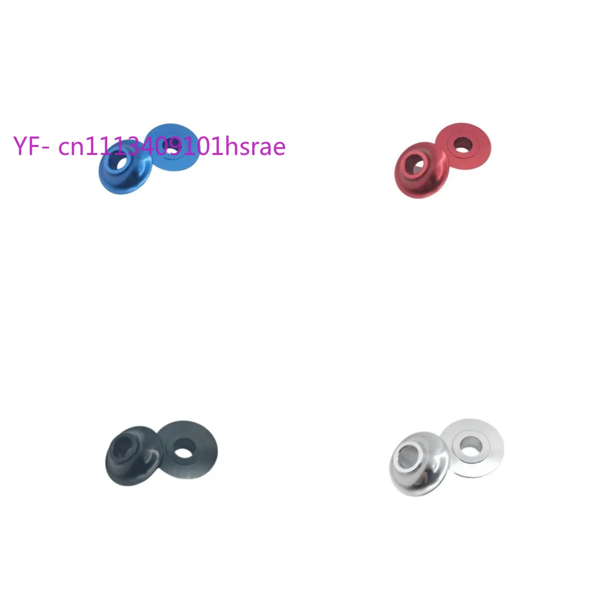

Wheelchair Caster Spacer Accessories, 1Pair Dust Hair Proof Design Avoid Caster Entanglement