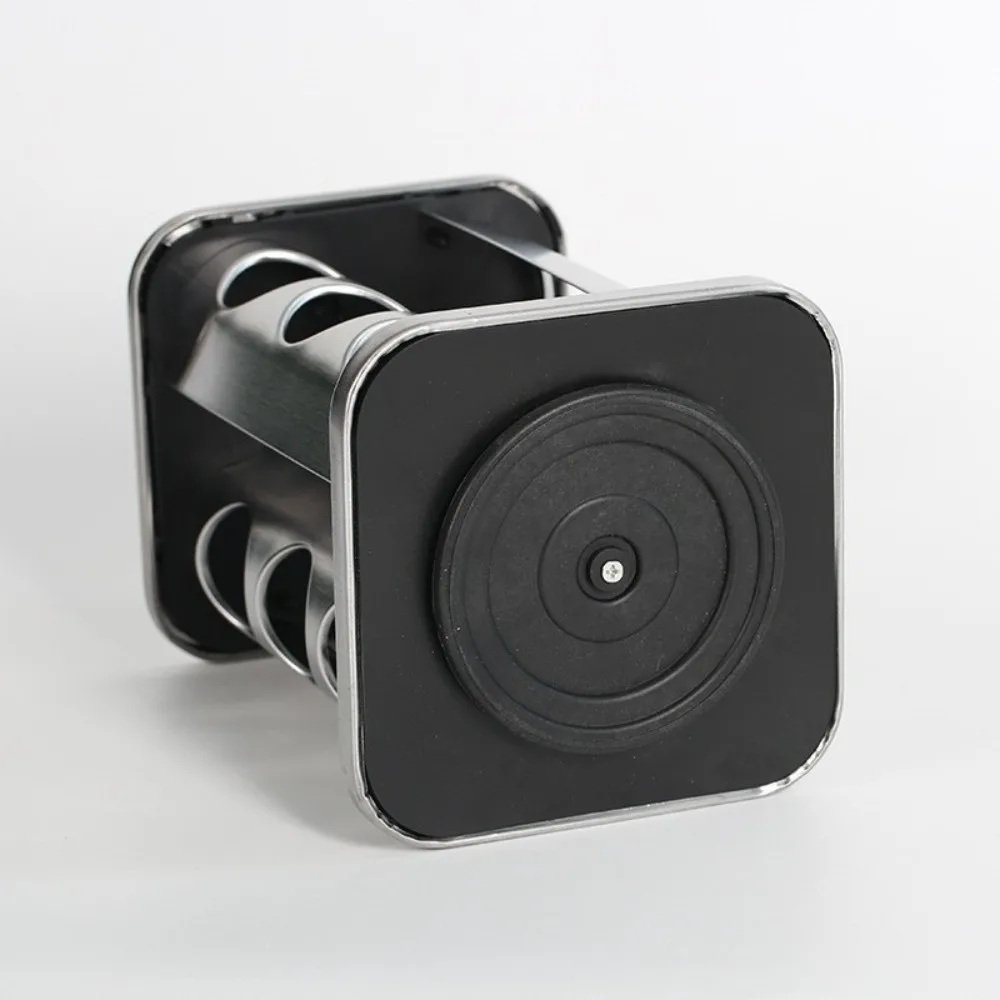 

Stainless Steel ‌Rotating Spice Rack with Glass Bottle Round Steel Seasoning Holder‌ Multi Layer Spice Jar Storage Storage Set