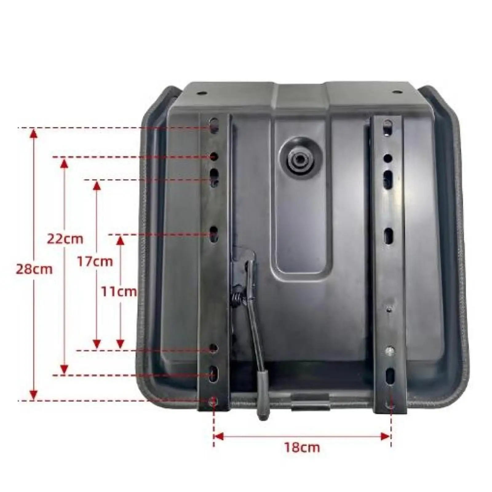 Forklift Seat Tractor Seat Repair Parts Sturdy Scratch Resistant Ergonomic Comfortable for Dozer Skid Loader Tractor Backhoe