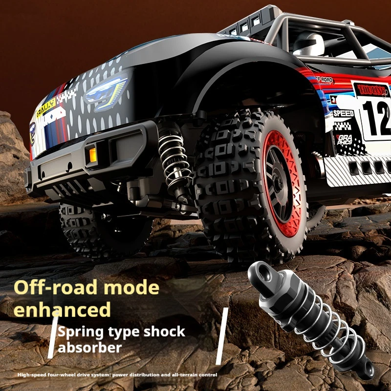 18104/18104 pro proporción completa 1/18 control remoto tracción en las cuatro ruedas tarjeta corta simulación de alta velocidad Rc modelo de coche eléctrico