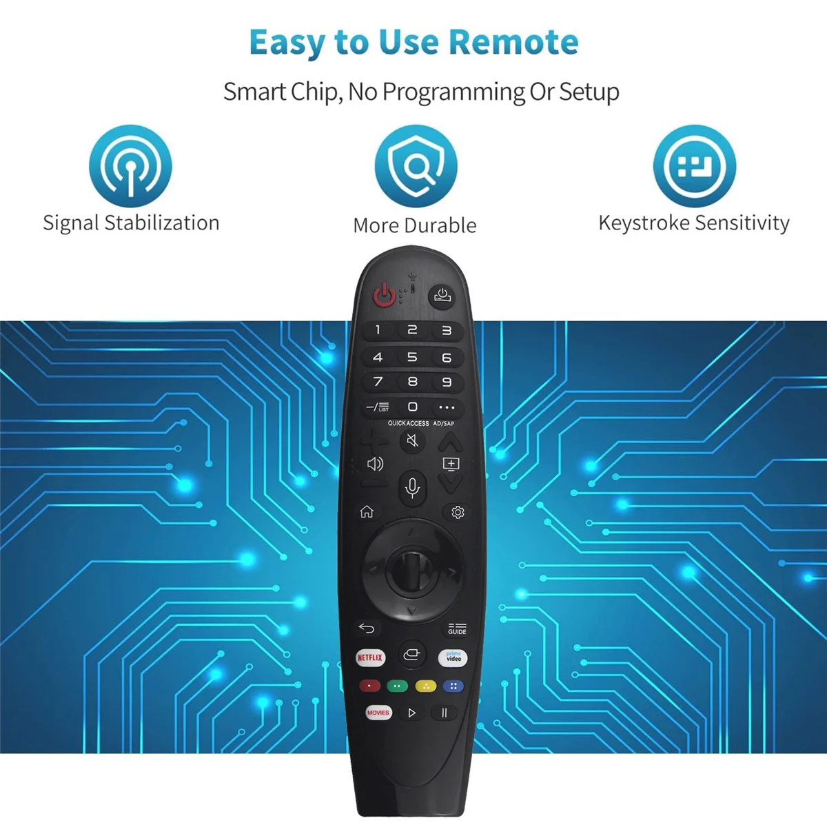 Replace Remote Control for BA32H4142LEB Remote Control