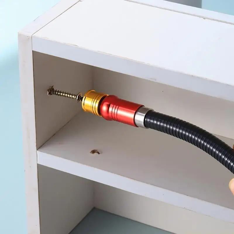 

A2BE Efficient Flexible Screwdriver Shafts Locking for 1/4 Inches Tool Various Tasks