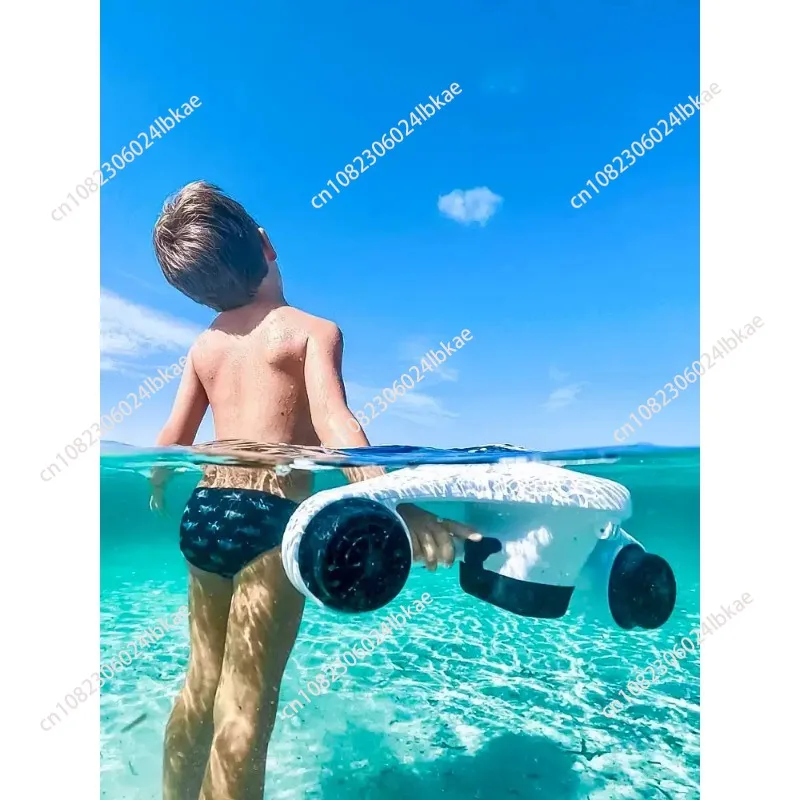 

Underwater Thruster, Diving Booster, Scooter, Three-speed Switch, Sea View Scooter Handheld Adult Kids Diving Gear