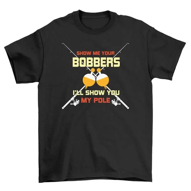 Pegcine 21 1130 06 Fishing Poles T shirt Reel in the Laughs Funny tee