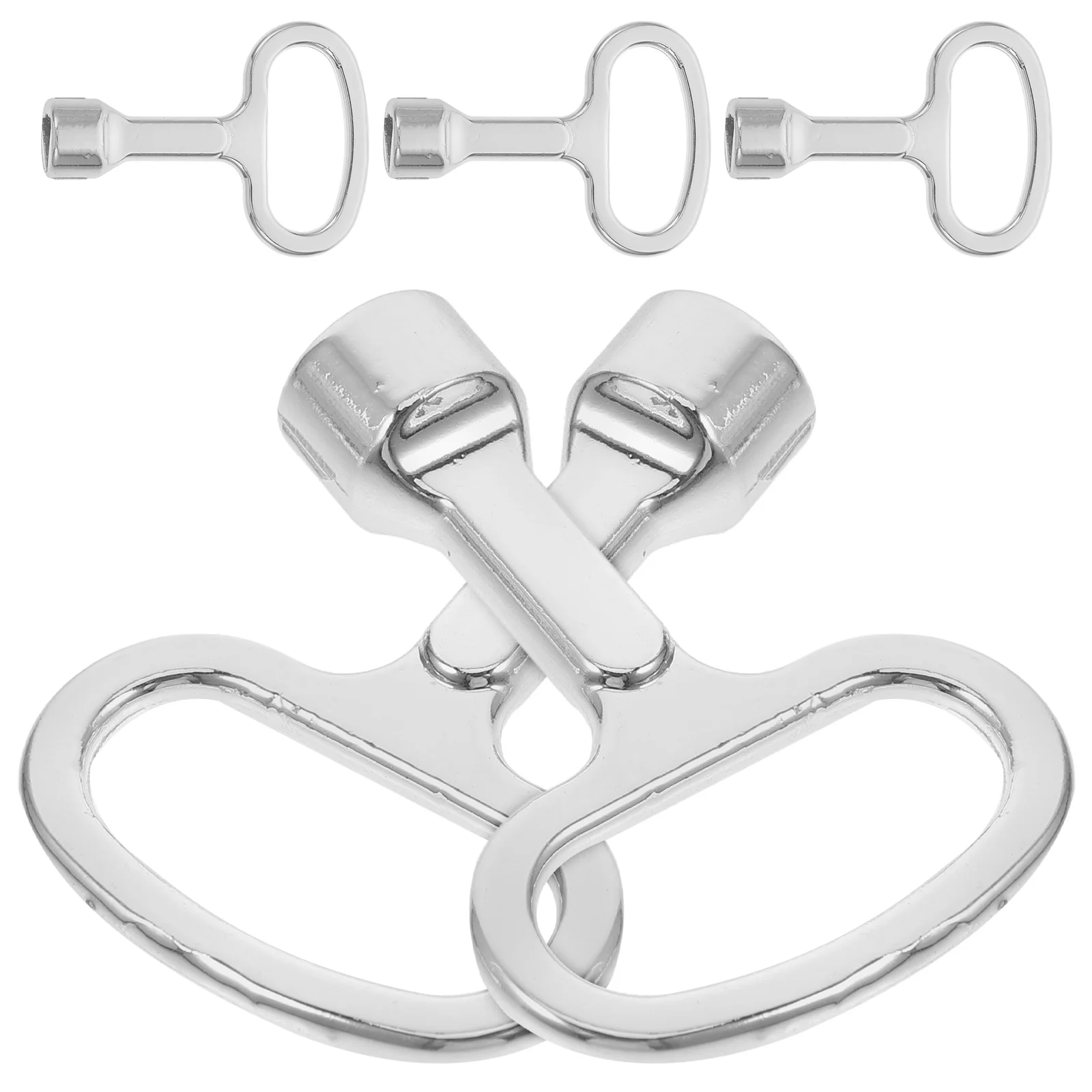 

5 шт., многофункциональный ключ для замка лифта, треугольная розетка, клапан радиатора, электрический шкаф, универсальный ключ, электрический счетчик, коробка