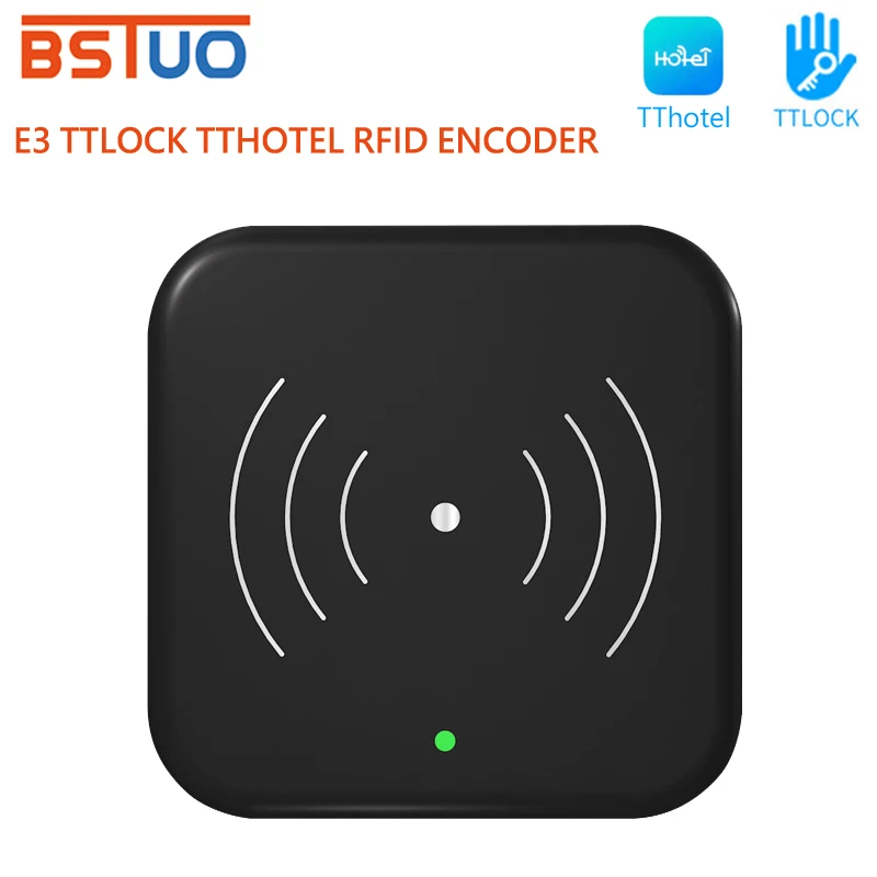 

RFID M1 IC Card Encoder for Electronic Hotel IC Card Smart Door Lock System Swipe Card Work with TTLOCK App TTHotel TT Renting