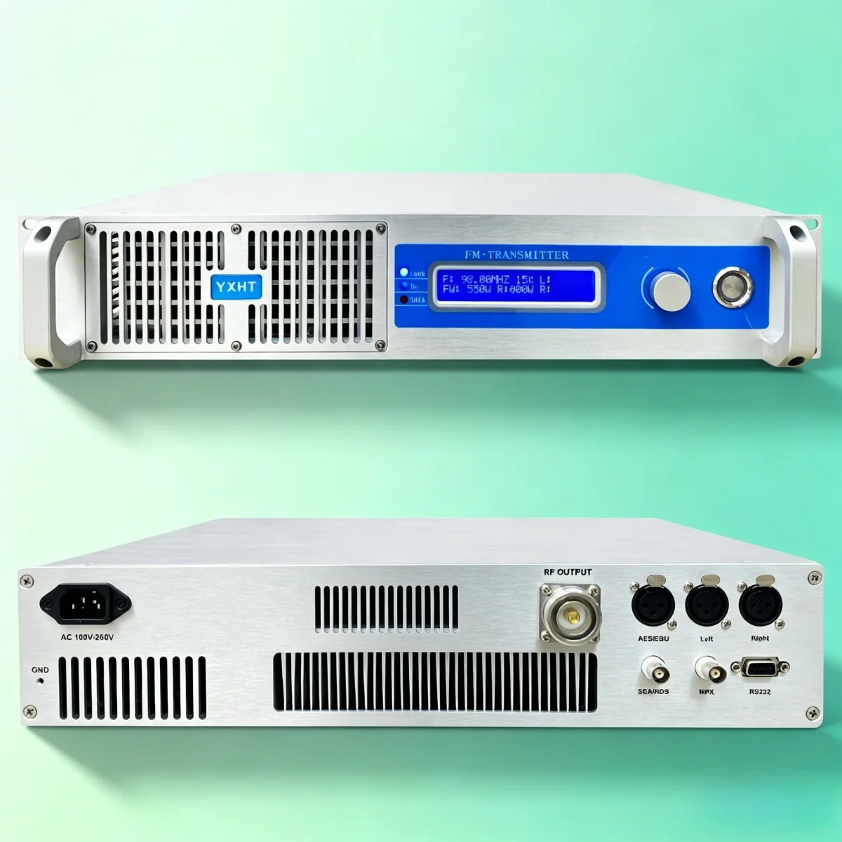

School YXHT-1, 1200W FM Transmitter, Parent Meeting Audio, Smart Fan Speed, Energy Saving, Easy Operation