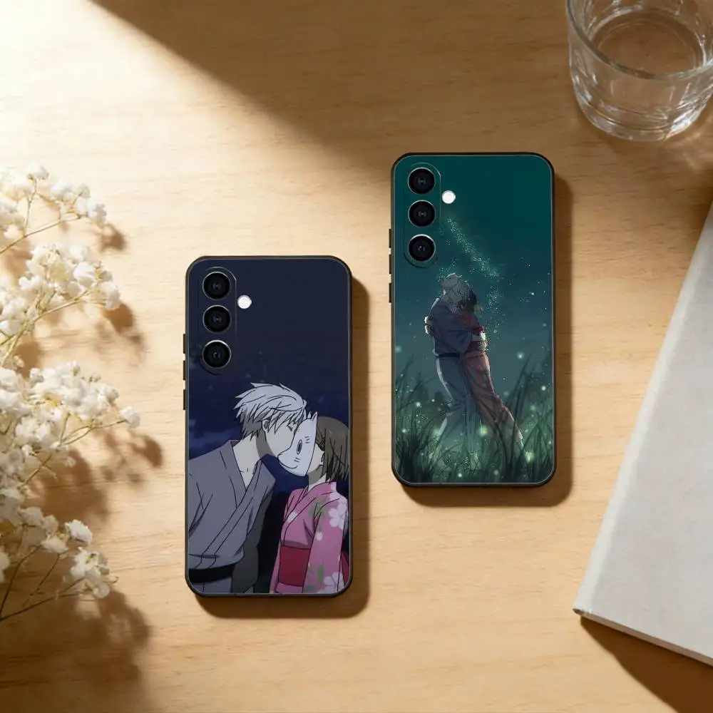 Hotarubi no Mori e Phone Case For Samsung Galaxy A73,A72,A71,A70,A53,A52,A51,Others Soft Black Cover