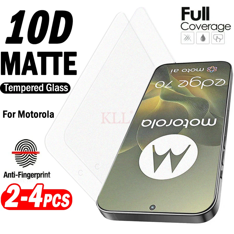 2-4 قطعة زجاج واقي غير لامع لموتورولا إيدج 70 60 50 30 نيو ثينك فون 25 واقي شاشة بلوري لهاتف موتو جي بلاي (2026) #1