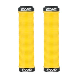 SUNTNUR Yellow Rubber Mtb Bike Grips Bike Parts 1 Pairs