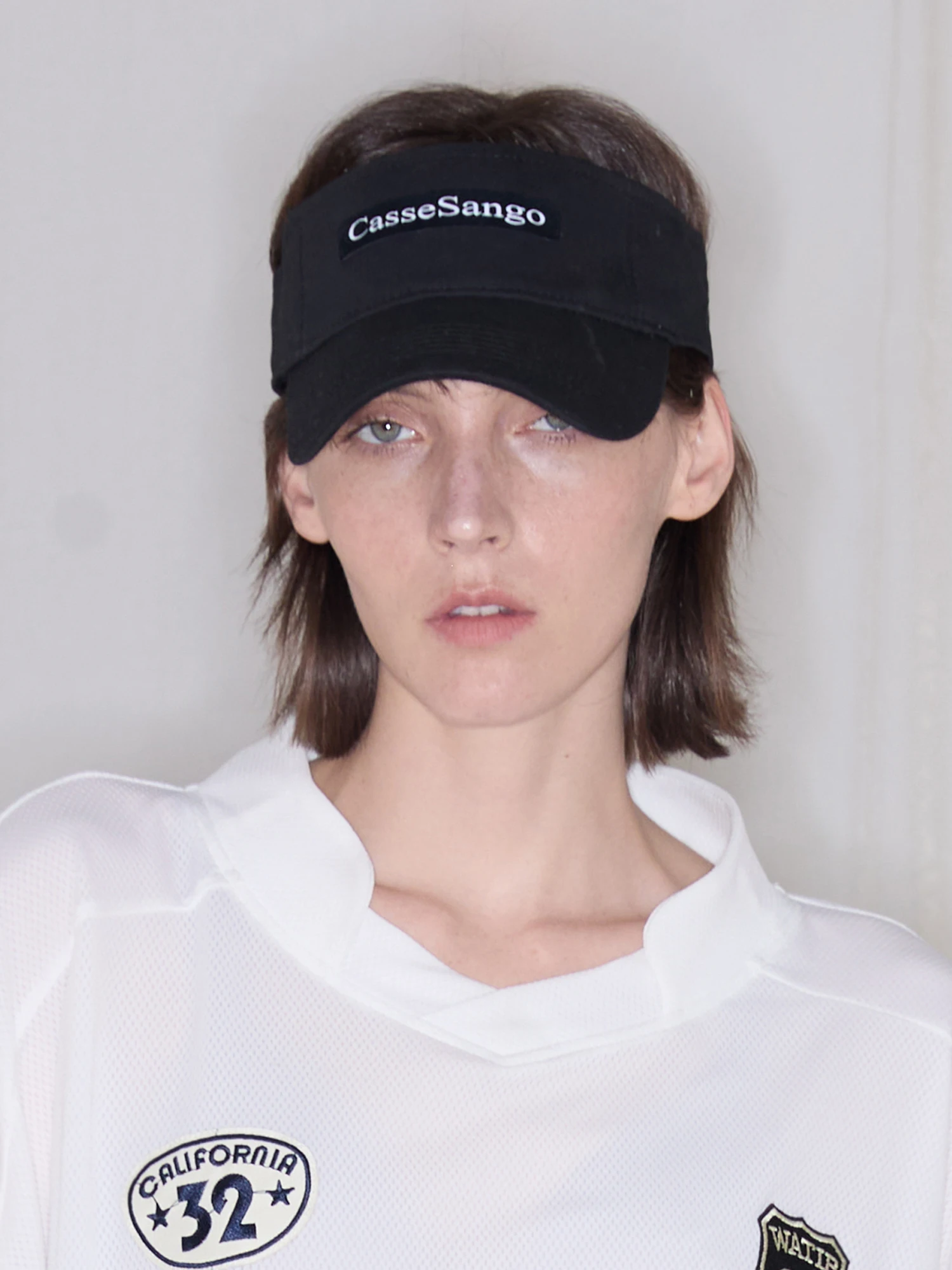 CasseSango Sports Golf Tennis Outdoor Cap Wide Brim Sun Protection Hat Flat Brim Cotton Unisex Spring Travel Hat