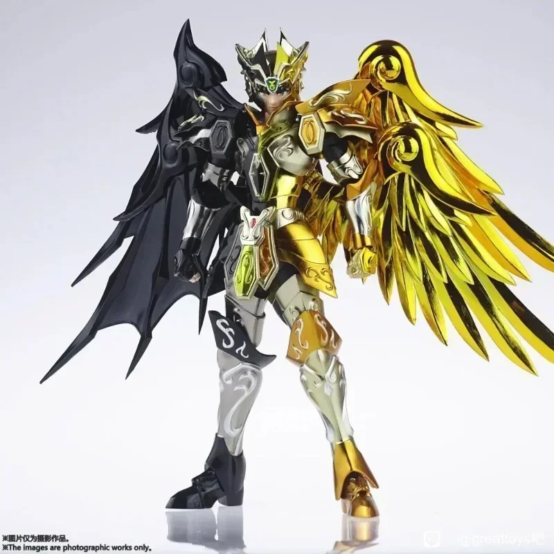 Tolles Spielzeug/GT Saint Seiya Myth Cloth EX Gemini Saga Kanon Totem/Objekt SOG/Soul of God Gold Knights of The Zodiac Actionfigur