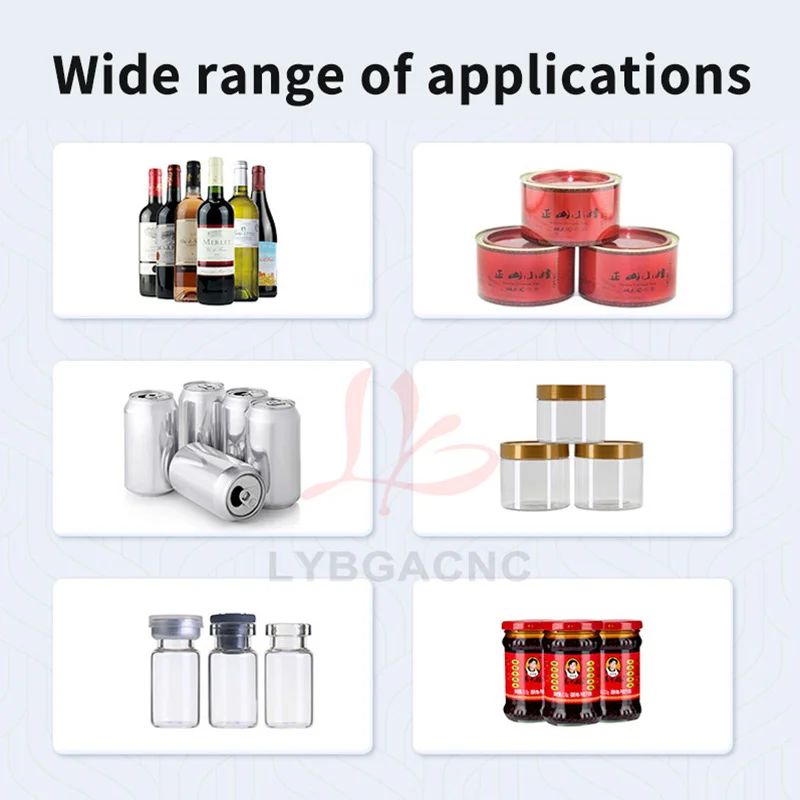 Touch Screen Pneumatic Precision Labeler LY-190 Semi Automatic Round Bottle Labeling Machine DIY Sticking Tag Tools for Package