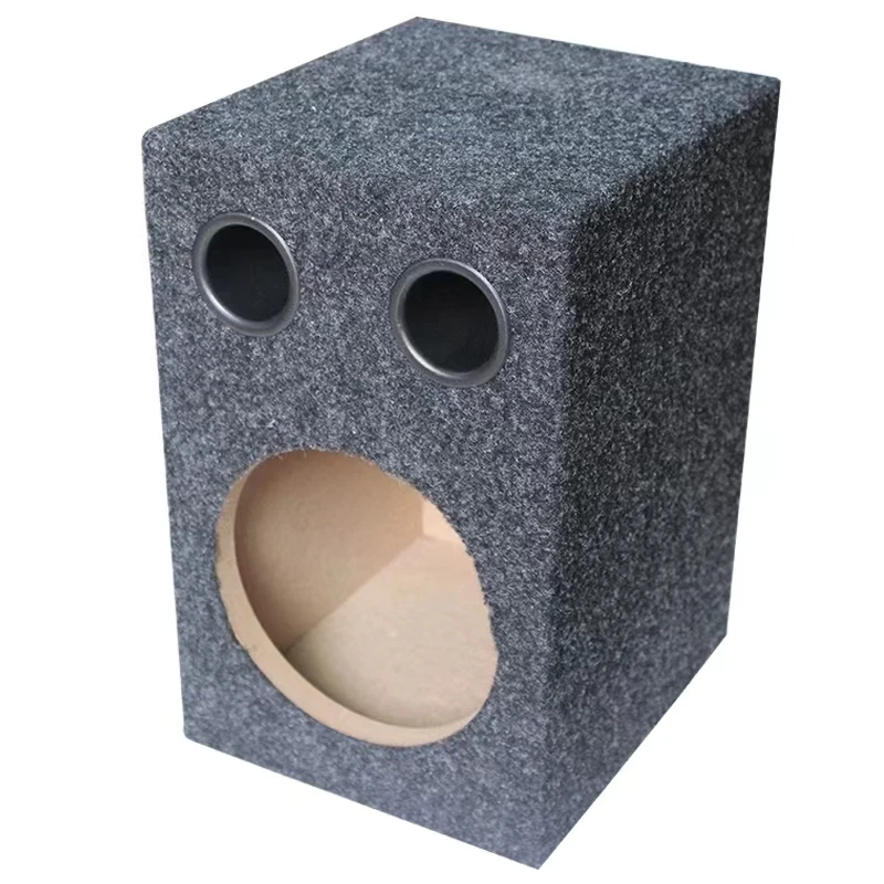 1 Piece DIY 4inch 5inch 6.5inch Dual Vented High-Pitched Sound Installation Position Desktop Speaker Cabinet