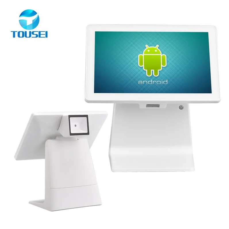 10 Inch Restaurant System Display Stand Touch Screen Pc Merchant Terminal Tablet POS Built In Speaker Pos Payment Machines