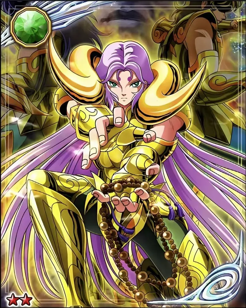 

In Stock MC Model Saint Seiya Style EX Aries Mu | Metal Corner with Shion Head | Gold Zodiac Knight Collectible Anime Action