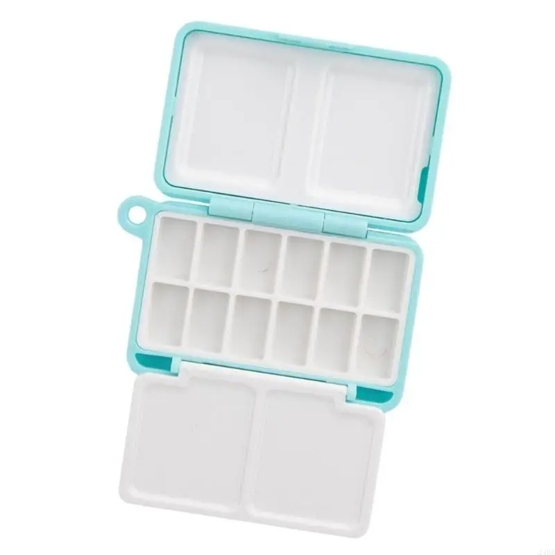 Мини -рисовая коробка для хранения краски.