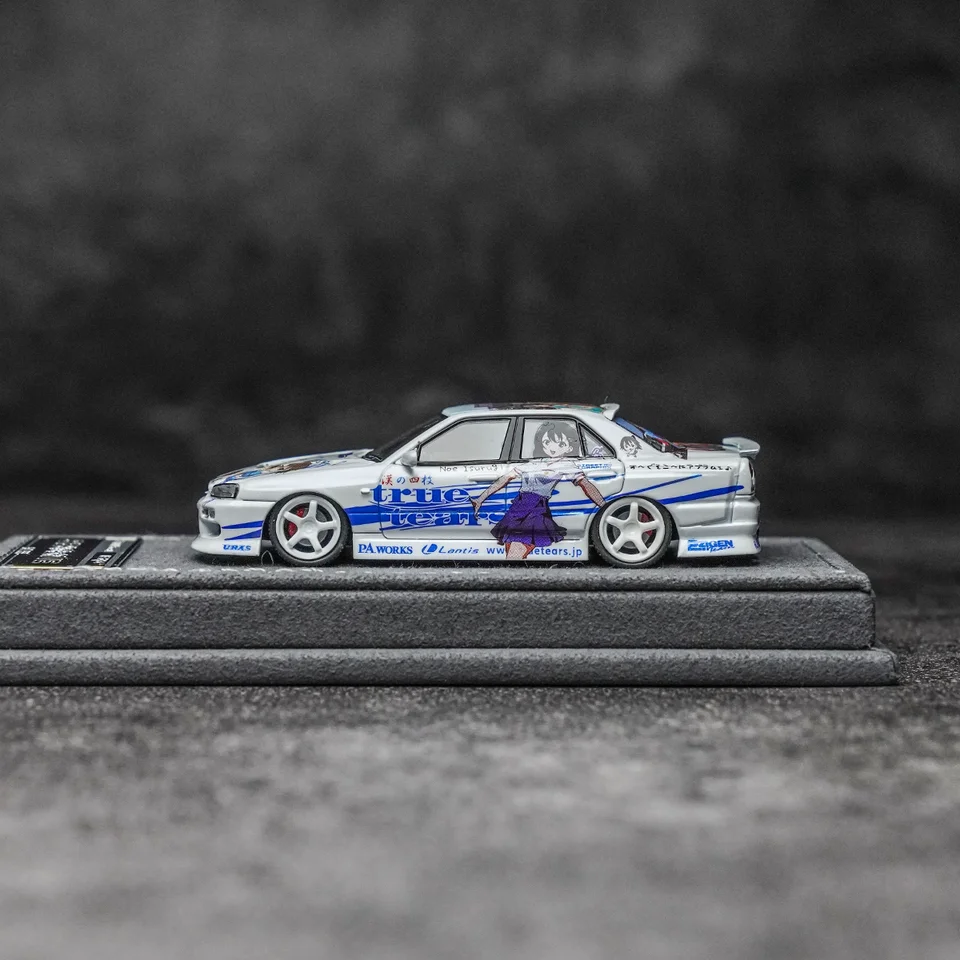 Mortal Diecast 1/64 Scale Nissan Skyline GT-R R34 Uma Musume Car