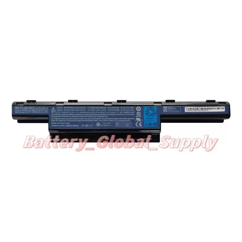 

Аккумулятор для E1-571g E1-431 4253 EC-471G ZQT AS10D73 10.8v 4400mah, новый, 1 шт.