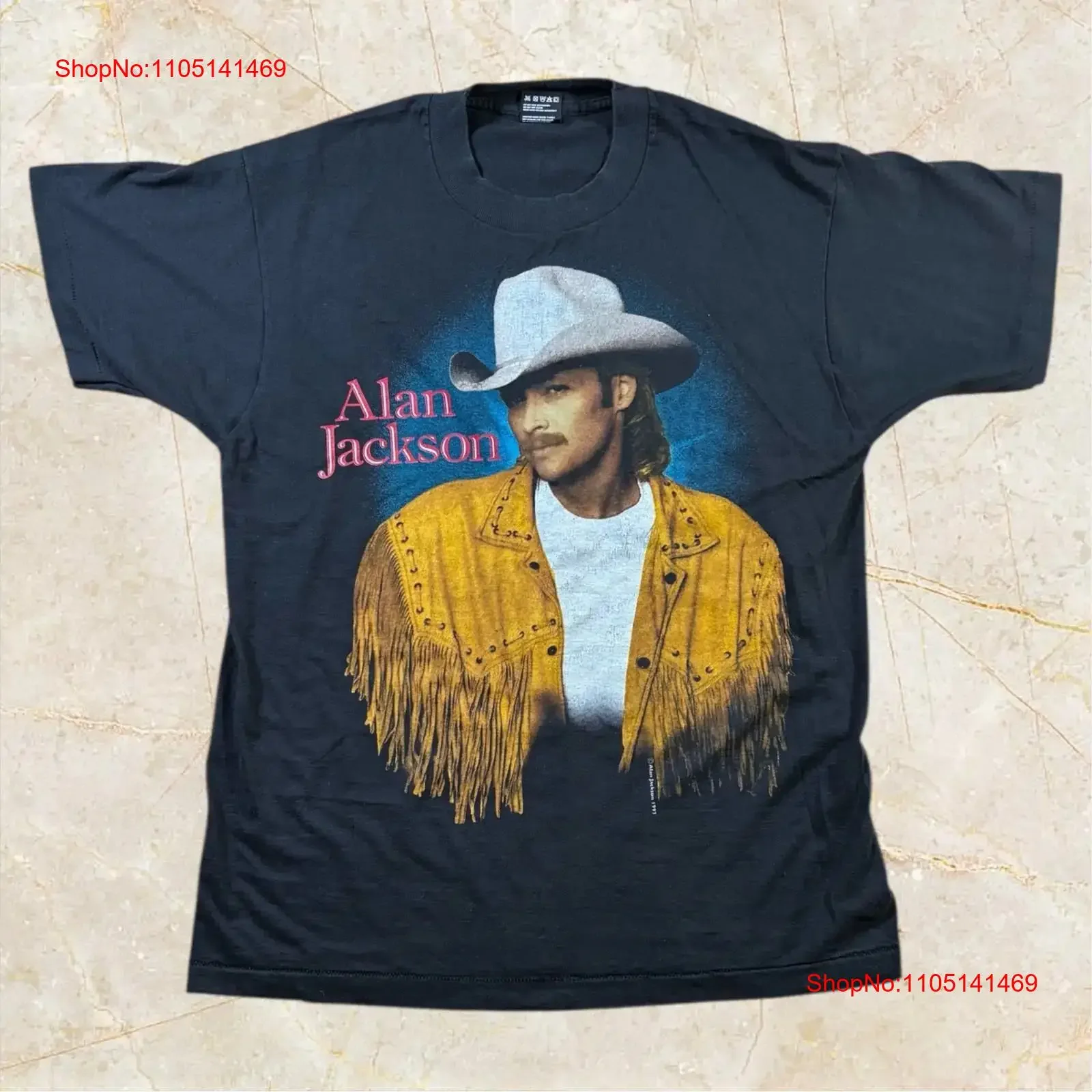 

Винтаж 1993, много о Алан Джексон, кантри-музыкальный альбом, размер футболки, большой винтажный стираный дышащий универсальный слегка мягкий