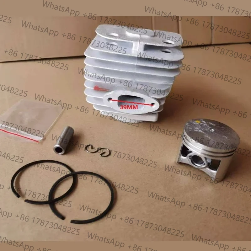 SHINDAIWA 488 CYLINDER & PISTON KIT 43MM FOR JAPAN YAMABIKO 48CC 47.9CC  CHAIN SAW REPLACES PART # 22157-12110