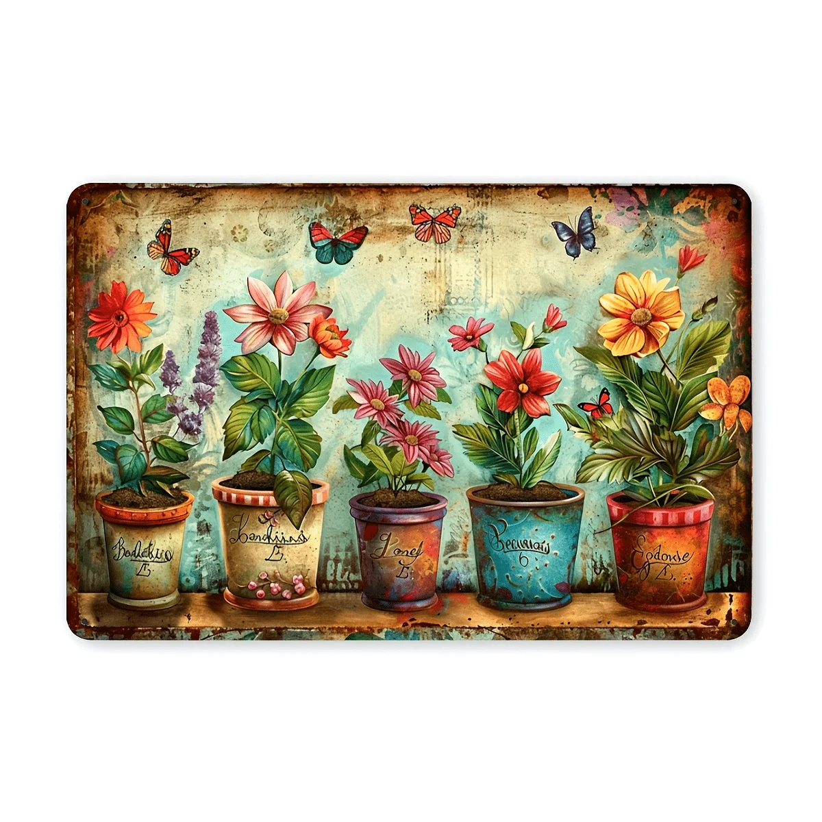 Vintage: Antes de preguntar: ¡No! Letrero de metal - Decoración de pared de metal con cita alemana retro y divertida para el hogar, la oficina, el bar y la cueva del hombre, H