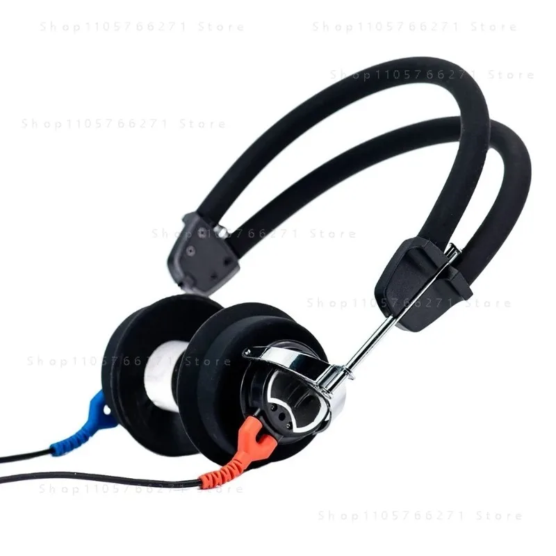 Audiometer headphones with 6.35mm earplugs for hearing testing